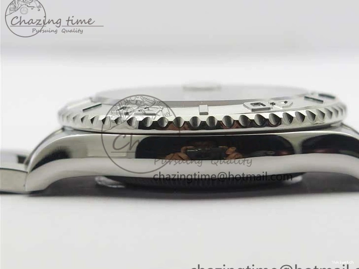 Dial Yacht-Master Silver Best SS SA3135 Edition Maker Bp on SS 116622 Bracelet 0501